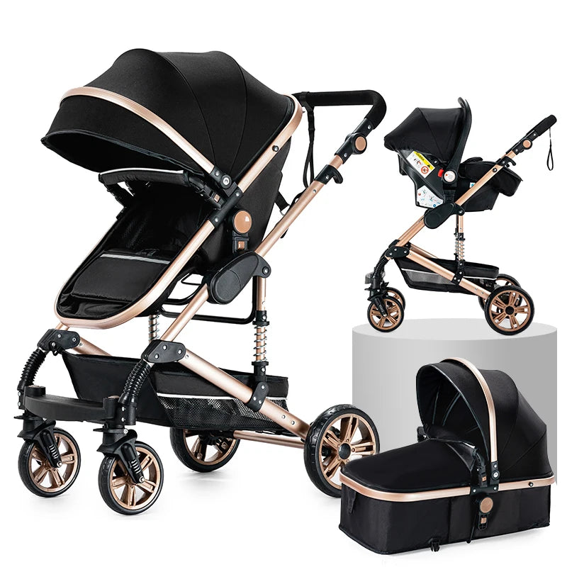 Barnvagn Urban-Comfort 3-i-1