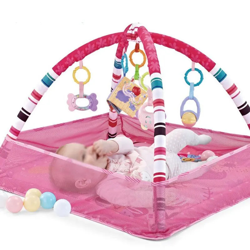 Babygym med nät