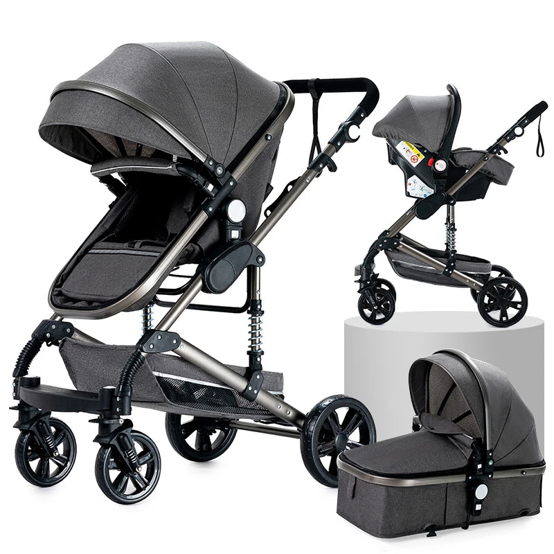 Barnvagn Urban-Comfort 3-i-1